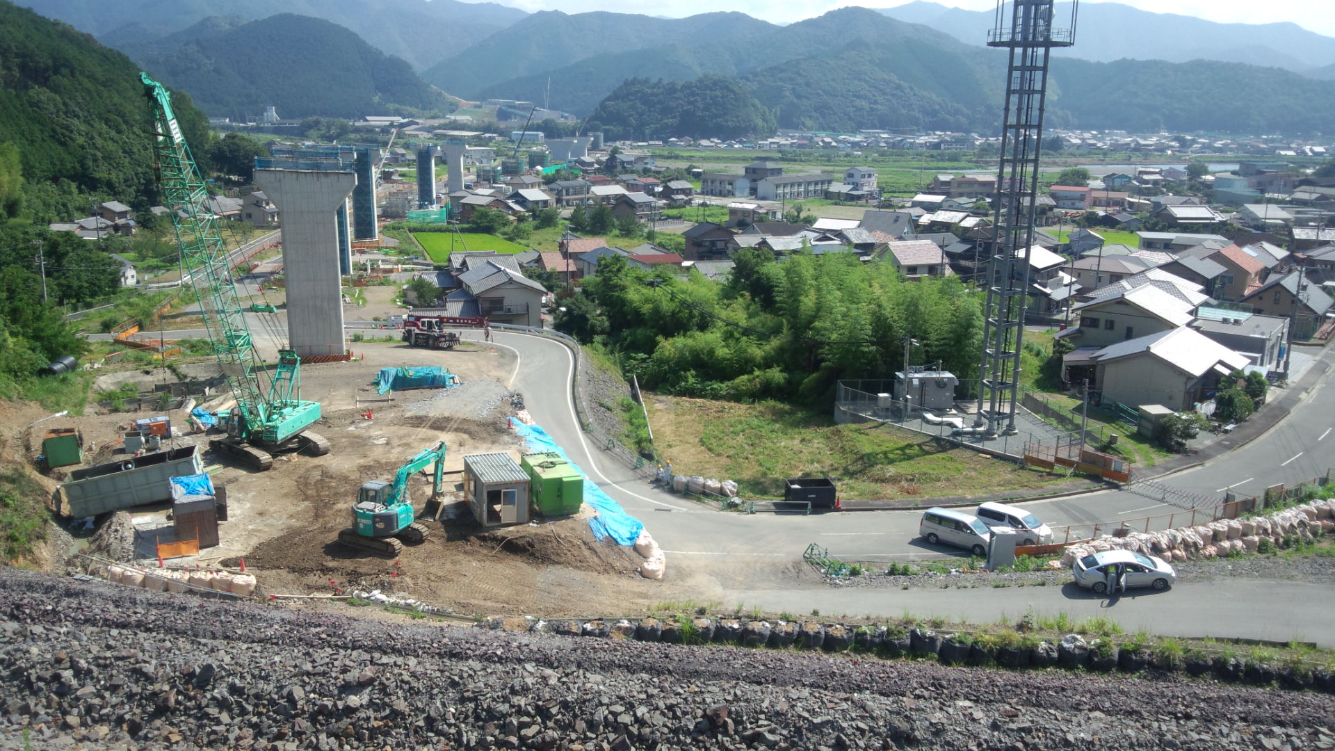 出垣内作業所 外構工事 着工前